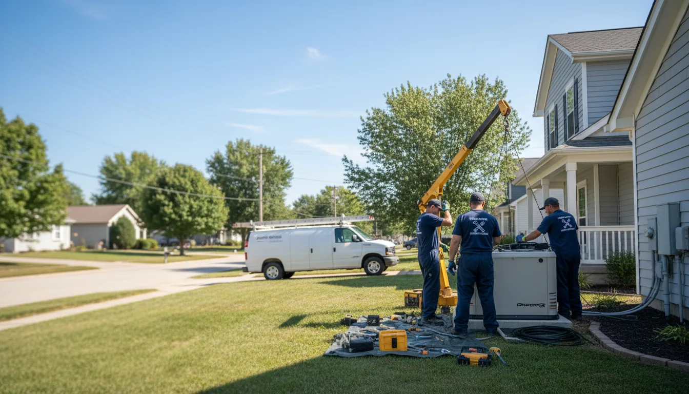 Generator Installation in New Middletown, OH near me